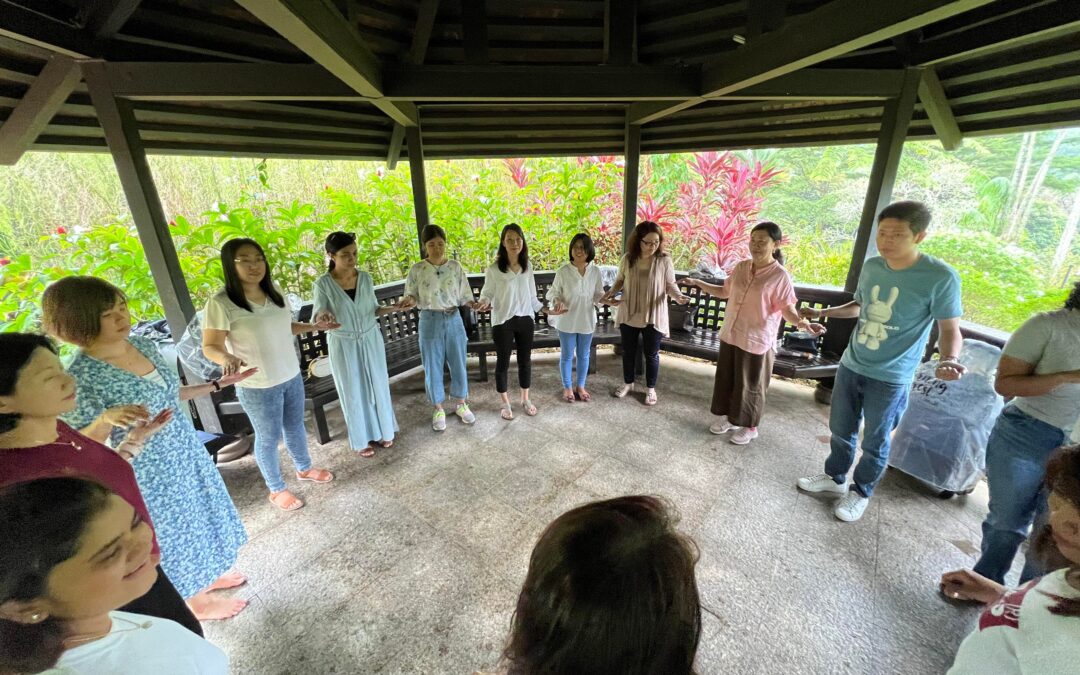 Teaching Komyo Reiki in Singapore & Myanmar